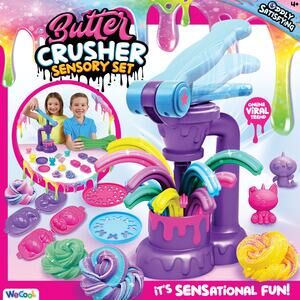 Butter Crusher Sensory Set Compound Kings Slime Dough Play Kit New